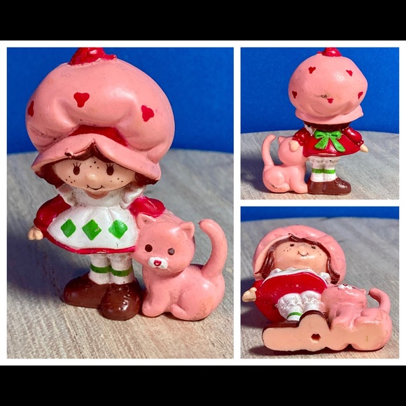1980 Vintage Strawberry Shortcake Figurines - Picture 3 of 7